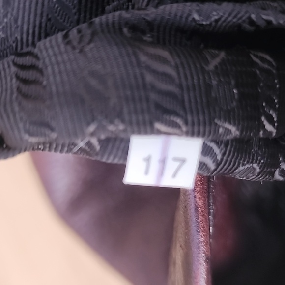 Prada Milano Green Nylon and Brown Leather Hobo Shoulder Bag with Gold hardware - Picture 16 of 16